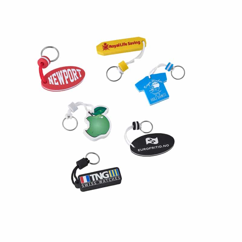 Schlüsselanhänger aus Schaumstoff